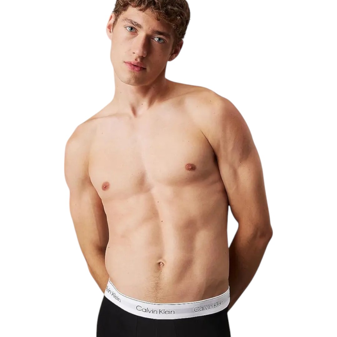 Foto 4 | Boxer Trunks Calvin Klein Comodos 3 Pack Nb3967 De Hombre - Original