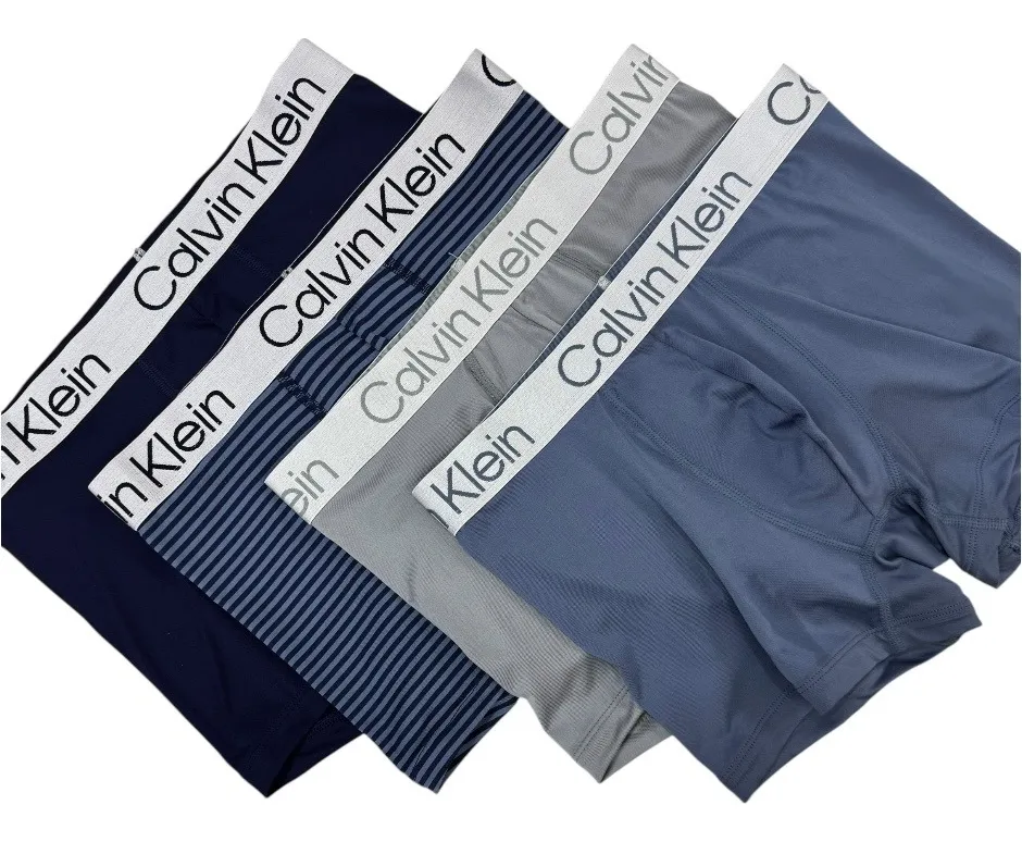 Foto 3 pulgar | Boxer Trunk Calvin Klein Microfibra Suave 4 Pack Np2742 - Original