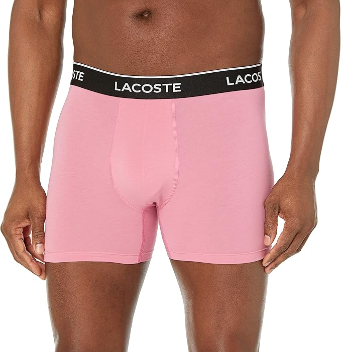 Foto 3 pulgar | Boxer Briefs Lacoste Hombre 3 Pack Cómodos 6h342051 - Original