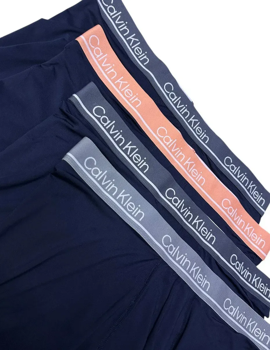 Foto 3 pulgar | Boxer Brief Calvin Klein 4 Pack Microfibra Comodo - Original