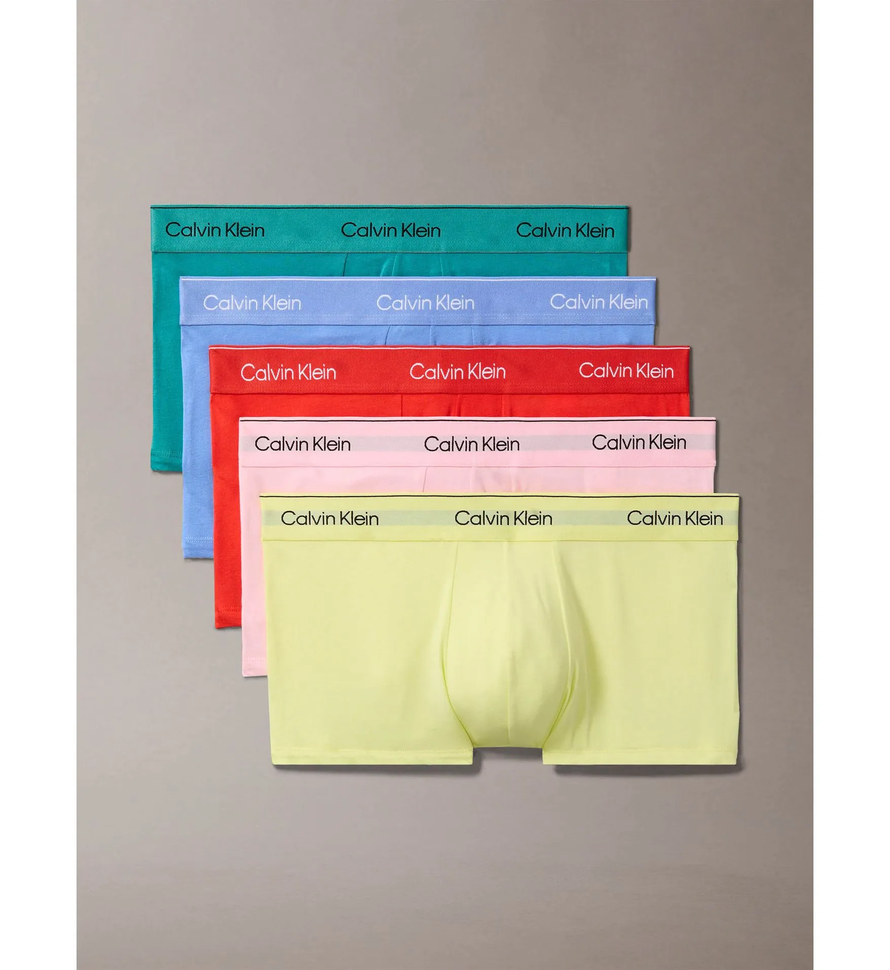 Foto 2 pulgar | Boxer Trunk Calvin Klein Icon 5 Pack Multicolor Comodo - Original