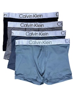 Foto 1 | Boxer Trunk Calvin Klein Microfibra Stretch Comodo 4pk Np2742 - Original