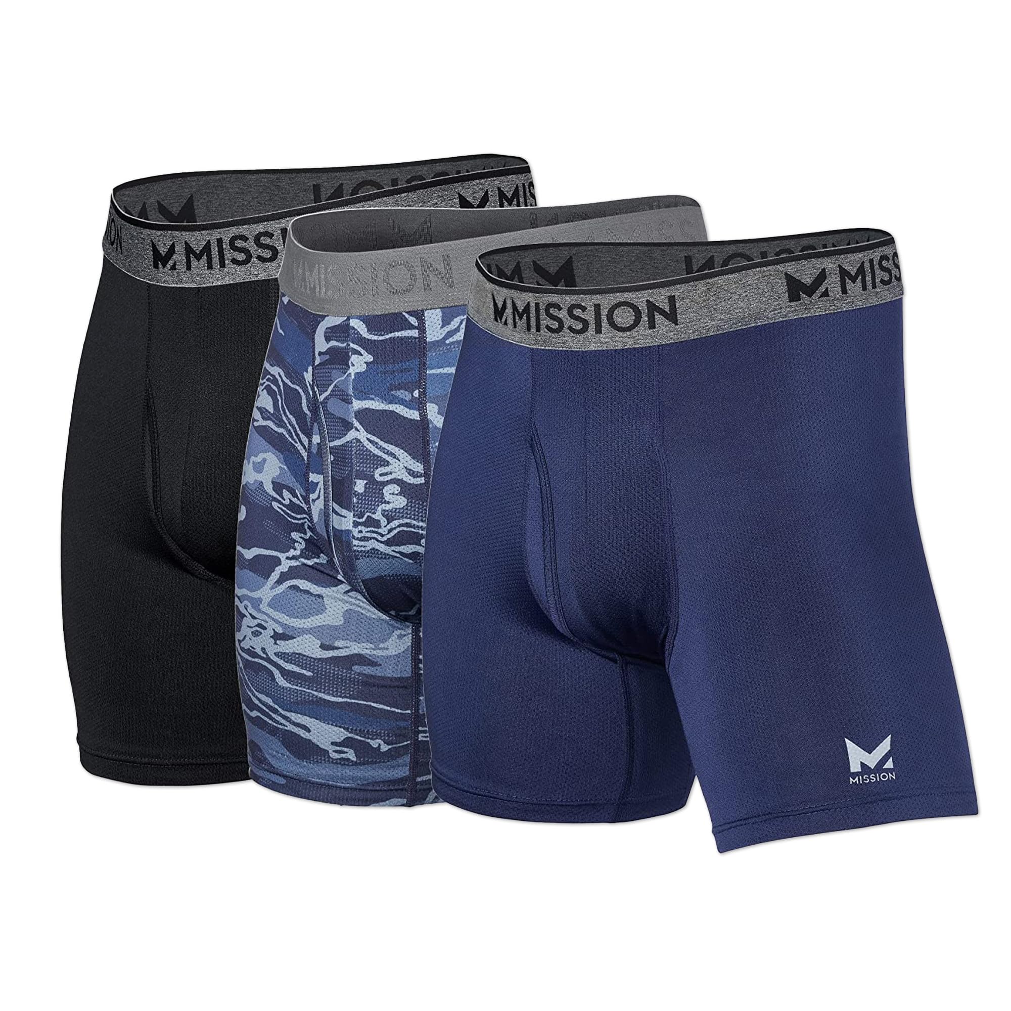 Foto 1 | Calzoncillos Bóxer Mission 6 Performance Mesh Xxl  Paquete De 3 Para Hombre - Venta Internacional.