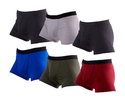Foto 4 | Bóxer Ajustado Para Hombre Paquete 6 Piezas