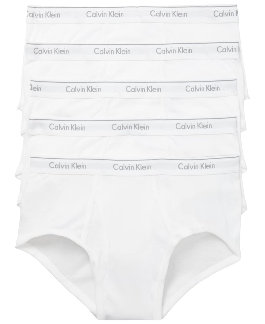 Foto 2 pulgar | Calzoncillos Calvin Klein Cotton Classics Paquete de 5 Blancos para Hombre - Venta Internacional