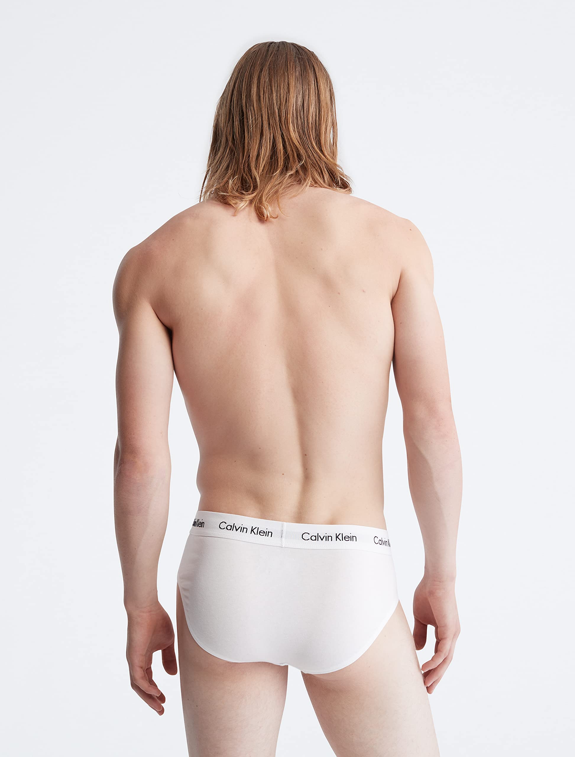 Foto 3 | Calzoncillos Calvin Klein para Hombre 7 Piezas Blancas - Venta Internacional