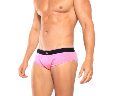 Foto 1 | Calzon Brief Modern Unnder Ropa Interior Para Hombre 1 Pieza Color Rosa Chicle