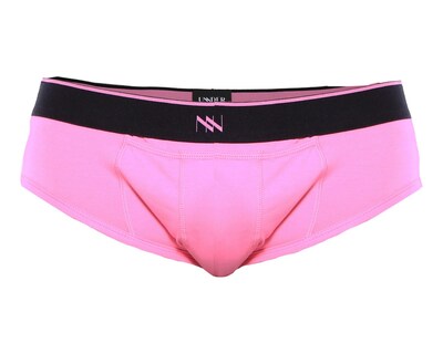 Foto 2 | Calzon Brief Modern Unnder Ropa Interior Para Hombre 1 Pieza Color Rosa Chicle