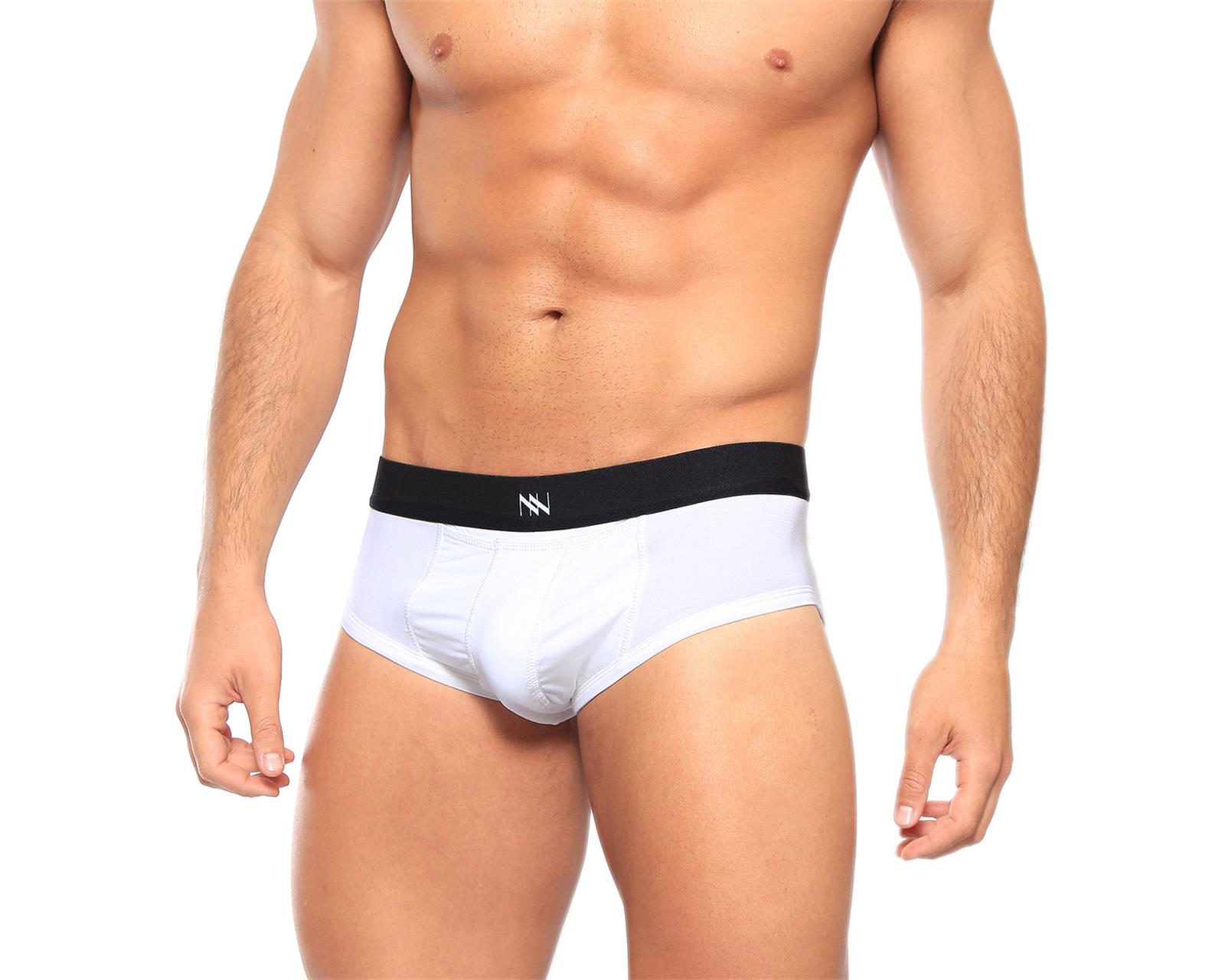 Foto 2 pulgar | Calzón Brief Classic Unnder Ropa Interior Para Hombre 1 Pz Color Blanco