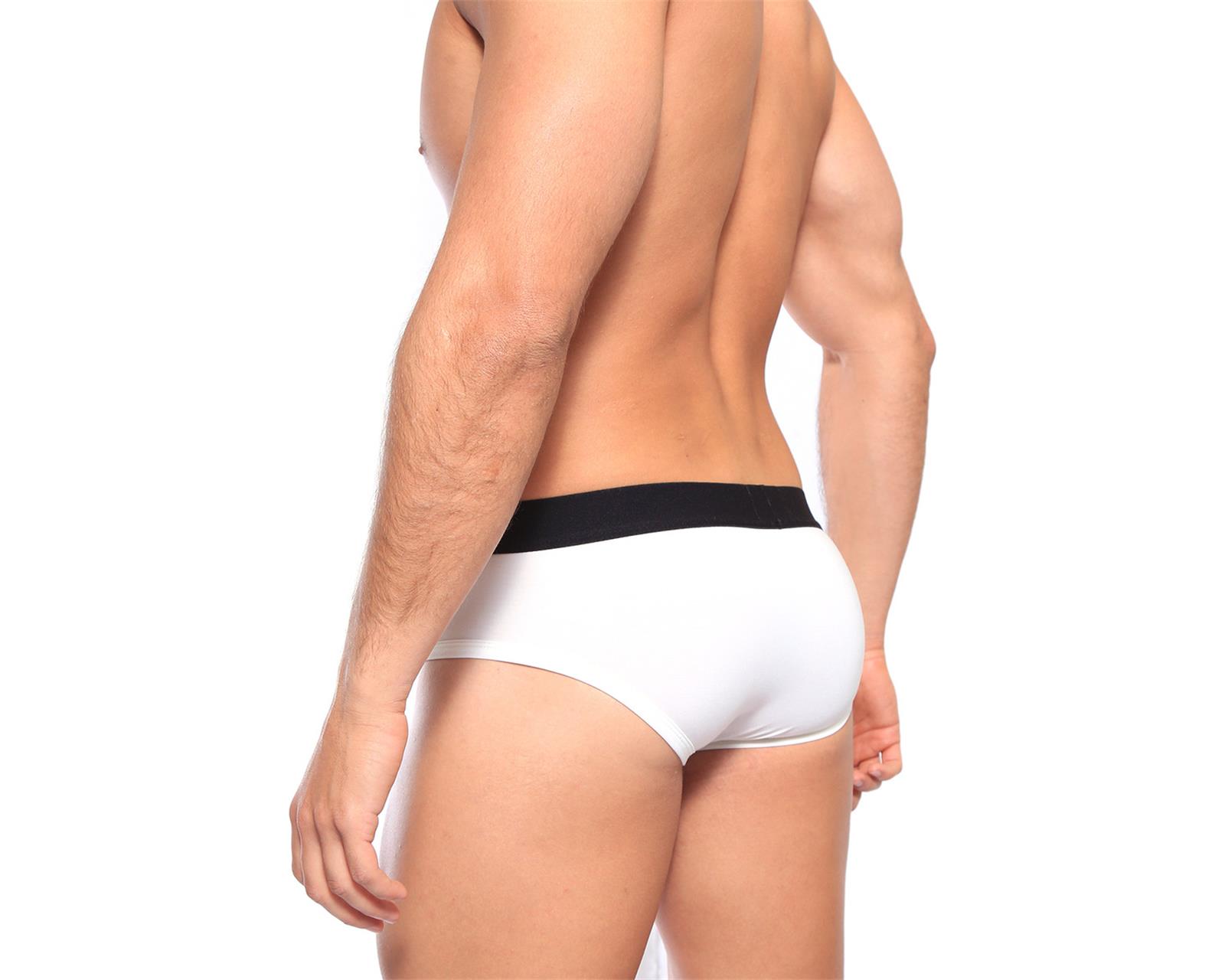 Foto 4 pulgar | Calzón Brief Classic Unnder Ropa Interior Para Hombre 1 Pz Color Blanco