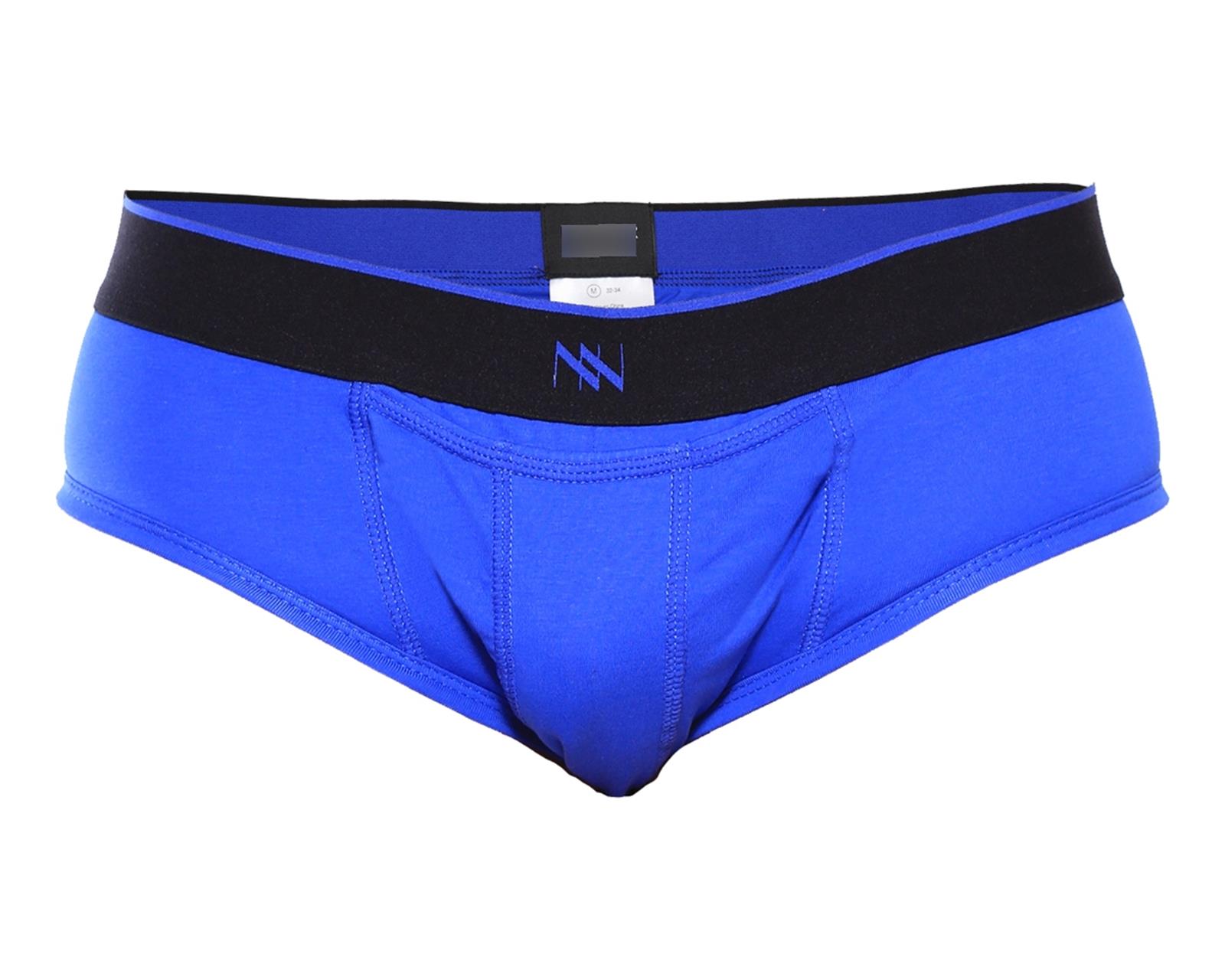 Foto 2 | Calzon Brief Modern Unnder Ropa Interior Para Hombre 1 Pieza Color Azul