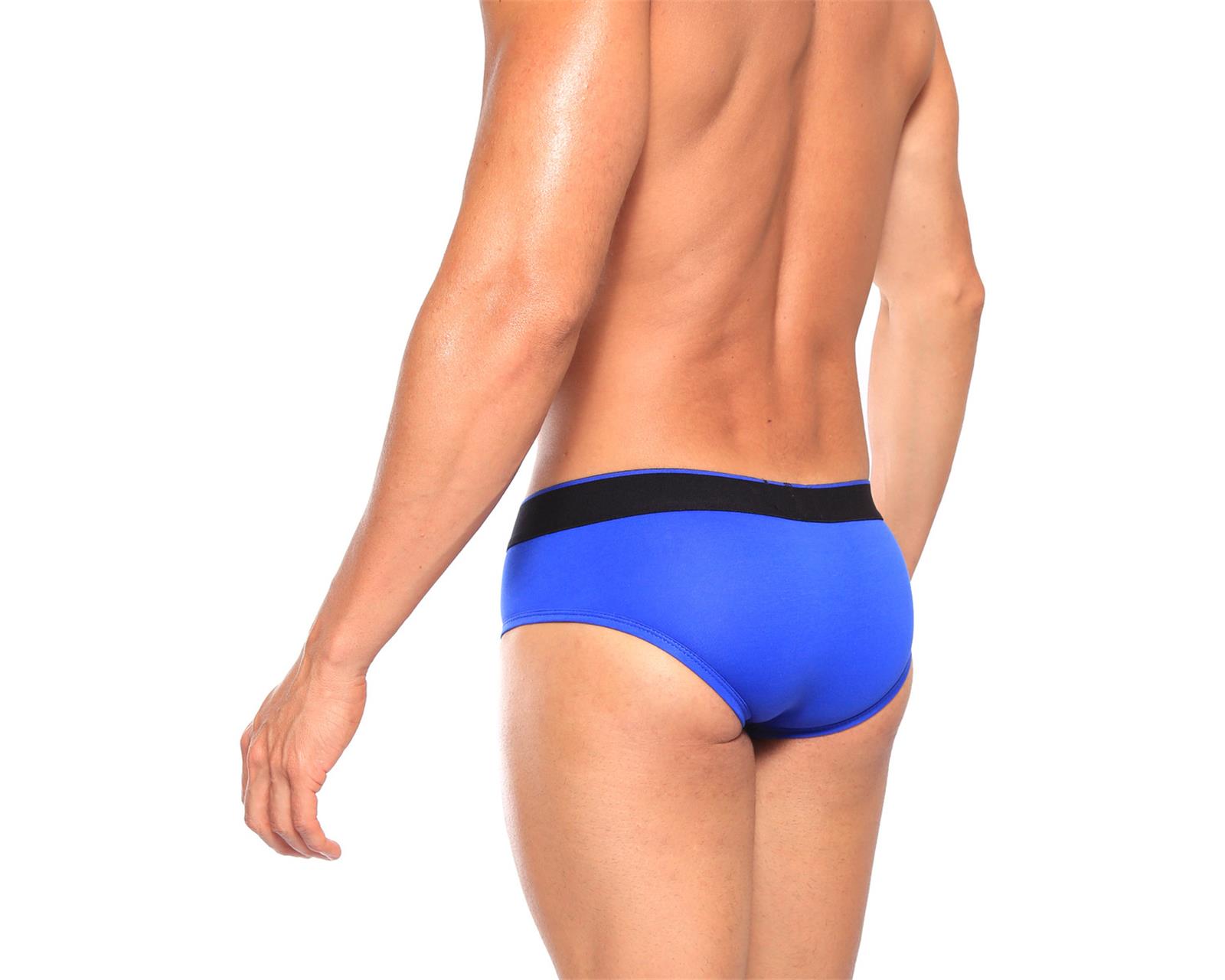 Foto 4 pulgar | Calzon Brief Modern Unnder Ropa Interior Para Hombre 1 Pieza Color Azul