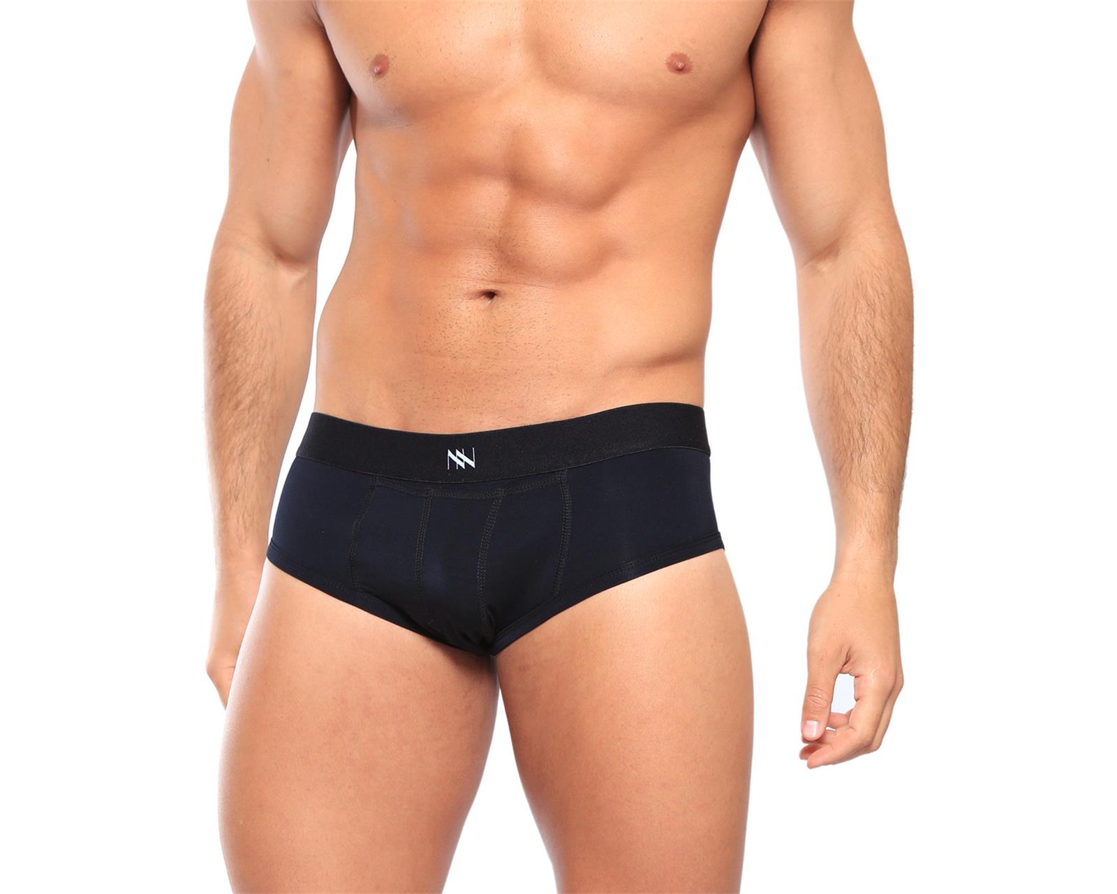 Foto 2 pulgar | Calzón Brief Classic Unnder Ropa Interior Para Hombre 1 Pz Color Negro