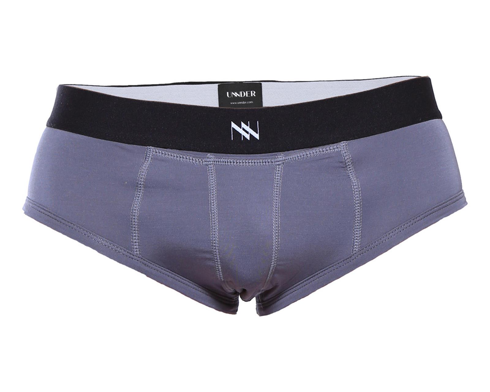 Foto 3 pulgar | Calzón Brief Classic Unnder Ropa Interior Para Hombre 1 Pz Color Gris Oscuro