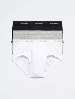 Foto 1 | Pack De 3 Trusas Calvin Klein Algodón Classics