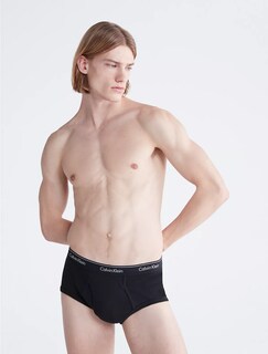 Foto 2 | Pack 3 Trusas Calvin Klein Algodón Classics Negros