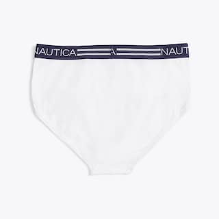Foto 4 | 3 Trusas Nautica Clásicos de Algodón Calzones Cotton Classic Briefs para Hombre