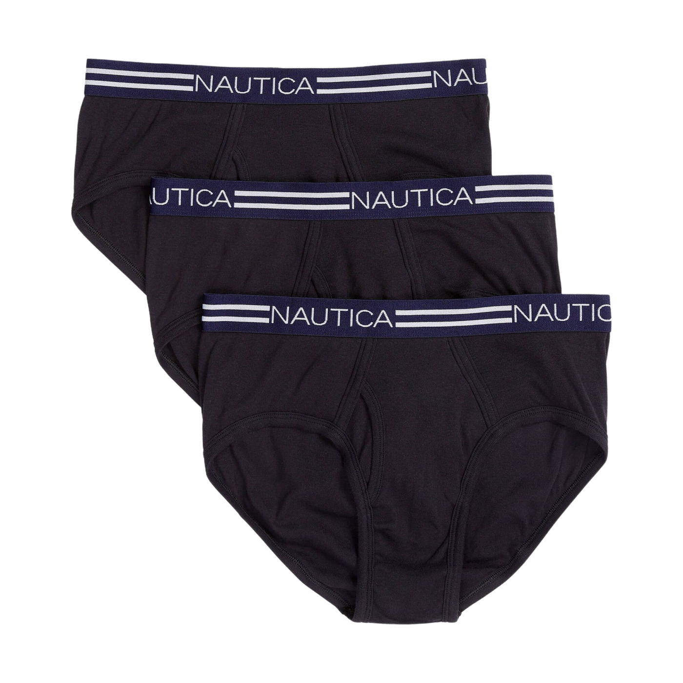 Foto 2 pulgar | Trusa Nautica 3 Pack Clásicos De Algodón Calzones Para Hombre Cotton Classic Briefs