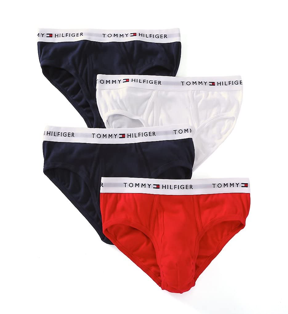 Foto 2 pulgar | Calzoncillos Tommy Hilfiger, 4 Unidades, Algodón, Caoba, Para Hombre - Venta Internacional.