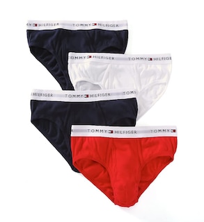 Foto 1 | Calzoncillos Tommy Hilfiger, 4 Unidades, Algodón, Caoba, Para Hombre - Venta Internacional.
