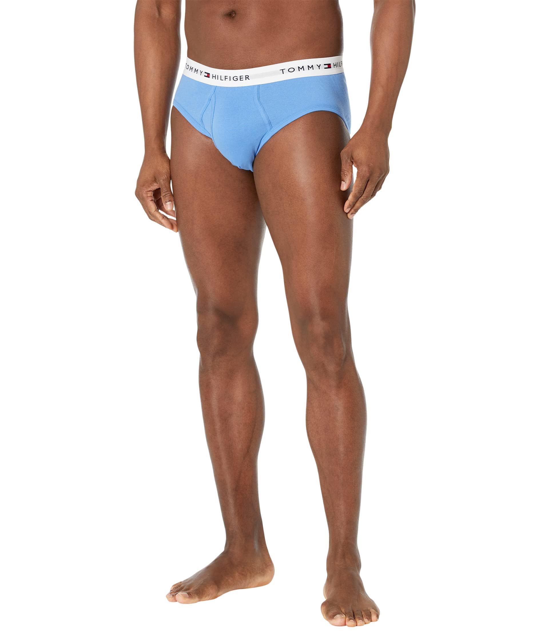 Foto 5 pulgar | Calzoncillos Tommy Hilfiger Cotton Classics Para Hombre, Color Azul Suave, Paquete De 4 - Venta Internacional.