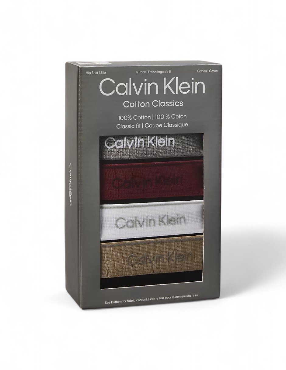 Foto 7 | Calzoncillos Calvin Klein 5 Pack De Trusas