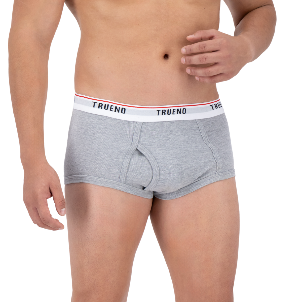 Trusa Trueno de Algodón Corte Clásico Ropa Interior 3 Piezas para Hombre