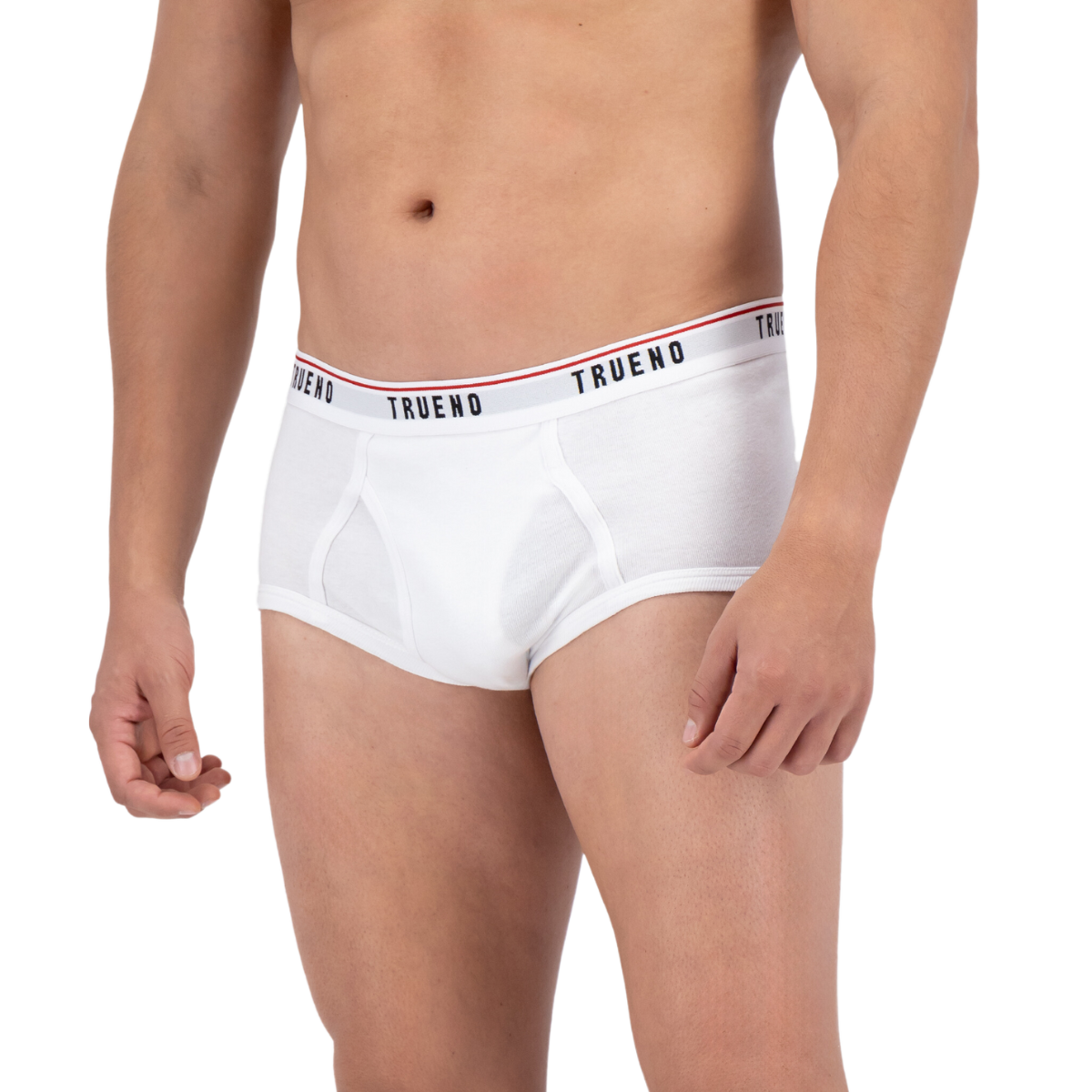 Foto 2 pulgar | Trusa Trueno de Algodón Corte Clásico Ropa Interior 3 Piezas para Hombre