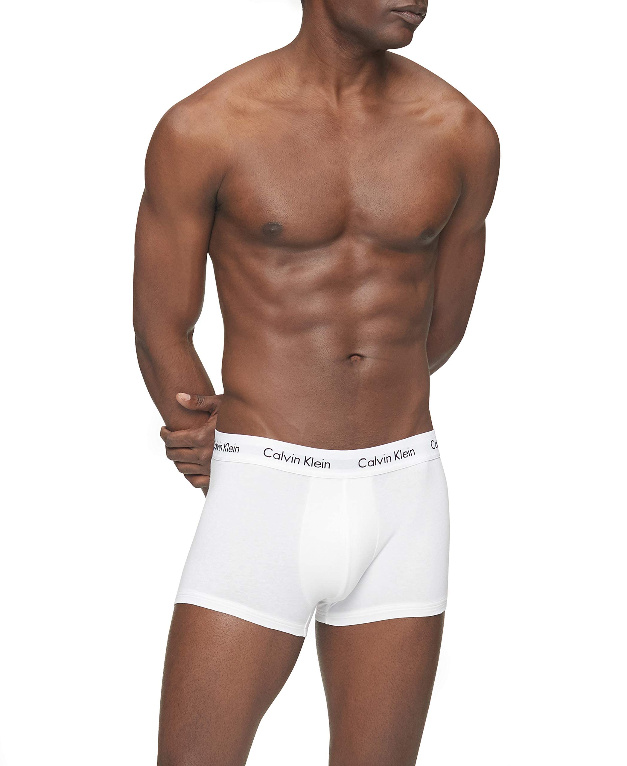 Foto 3 pulgar | Ropa Interior Calvin Klein Blanca Talle Bajo 3 Piezas para Hombre - Venta Internacional