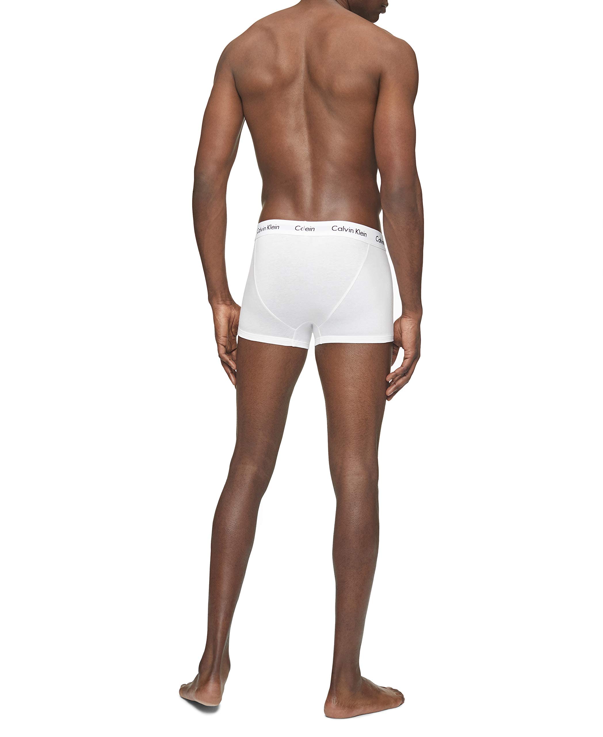 Foto 4 pulgar | Ropa Interior Calvin Klein Blanca Talle Bajo 3 Piezas para Hombre - Venta Internacional