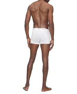 Foto 3 | Ropa Interior Calvin Klein Blanca Talle Bajo 3 Piezas para Hombre - Venta Internacional