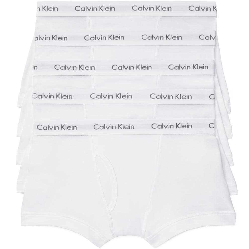 Foto 2 pulgar | Bóxer Calvin Klein Cotton Classics para Hombre 5 Piezas Blancas- Venta Internacional