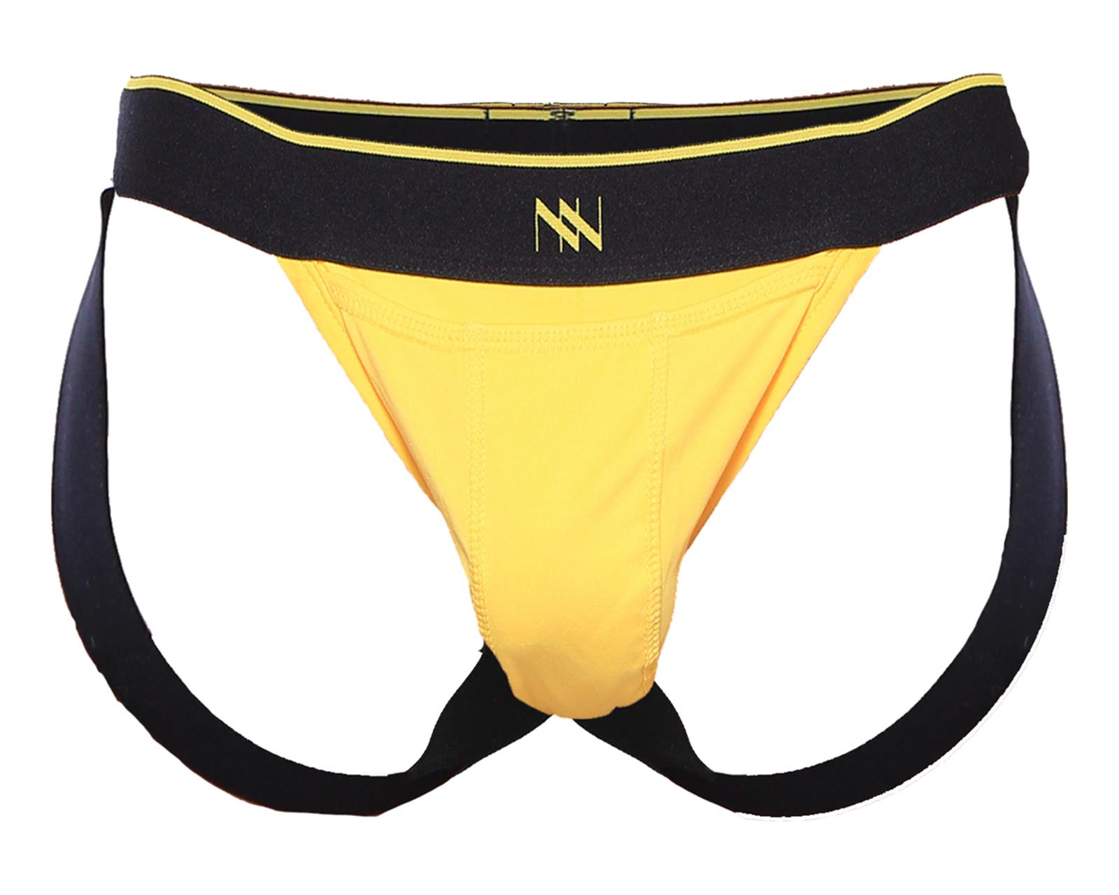 Foto 3 pulgar | Jockstrap Suspensorio Modern Unnder Ropa Interior Hombre 1pz Color Amarillo