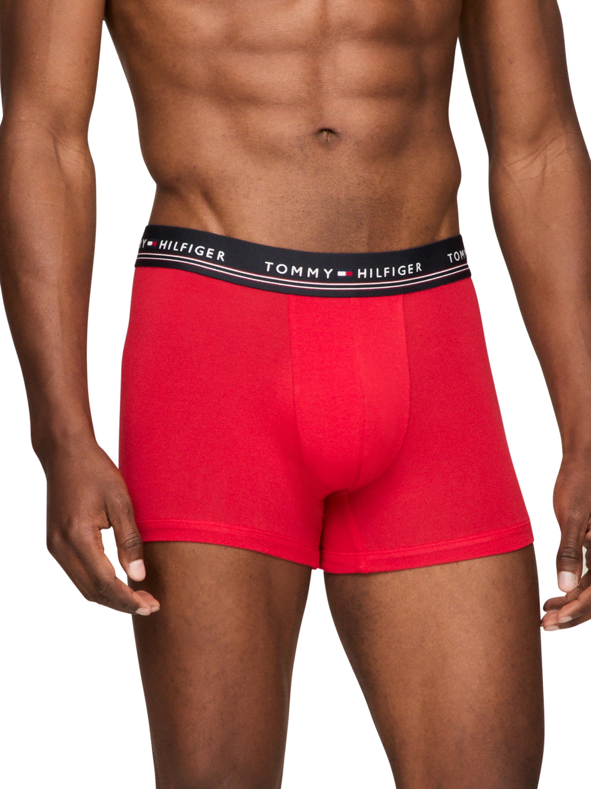 Foto 2 | Trunk Tommy Hilfiger Modal Para Hombre, Paquete De 3 Para Hombre - Venta Internacional.