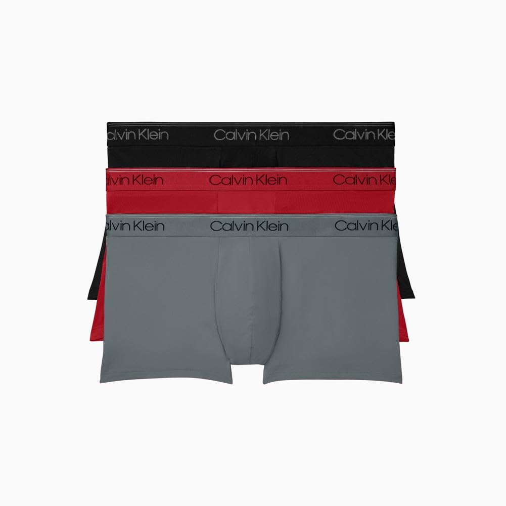 Trunks Calvin Klein, Microfibra Elástica, Talle Bajo, Para Hombre - Venta Internacional.