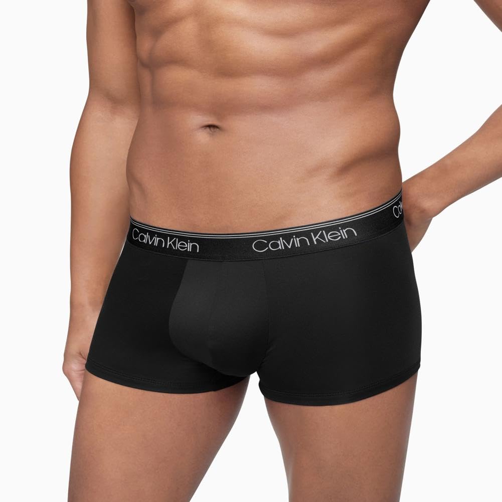 Foto 5 pulgar | Trunks Calvin Klein, Microfibra Elástica, Talle Bajo, Para Hombre - Venta Internacional.