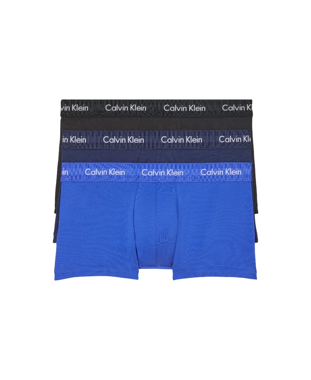 Ropa Interior Calvin Klein Low Rise Trunk, Paquete De 3 Unidades, Para Hombre - Venta Internacional.