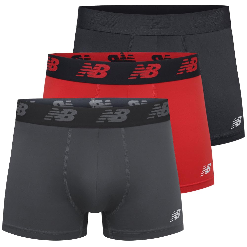 Calzoncillos Bóxer New Balance 3 Premium Performance Para Hombre - Venta Internacional.