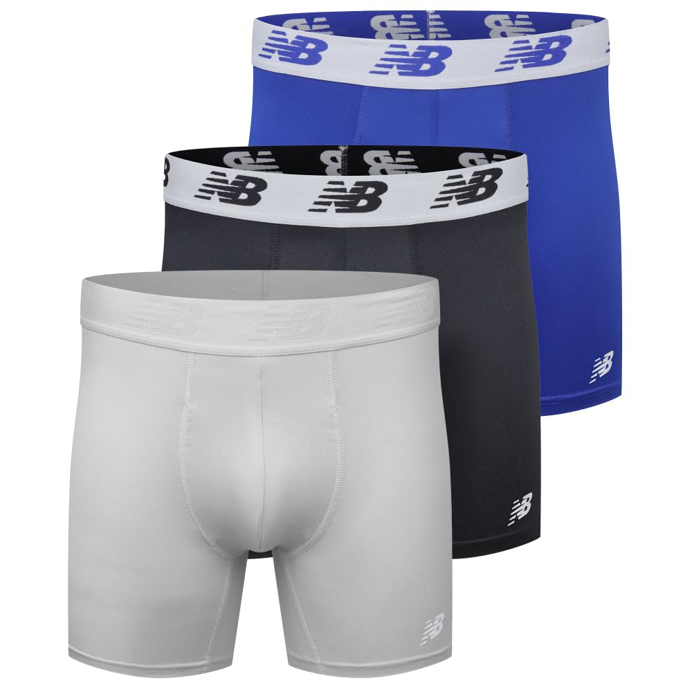 Calzoncillos Bóxer New Balance 3 Premium Performance Para Hombre - Venta Internacional.