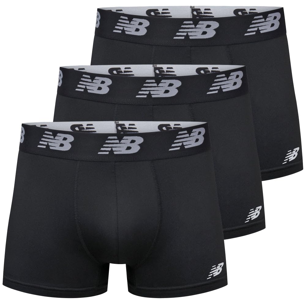 Foto 2 pulgar | Calzoncillos Bóxer New Balance 3 Premium Performance Para Hombre - Venta Internacional.