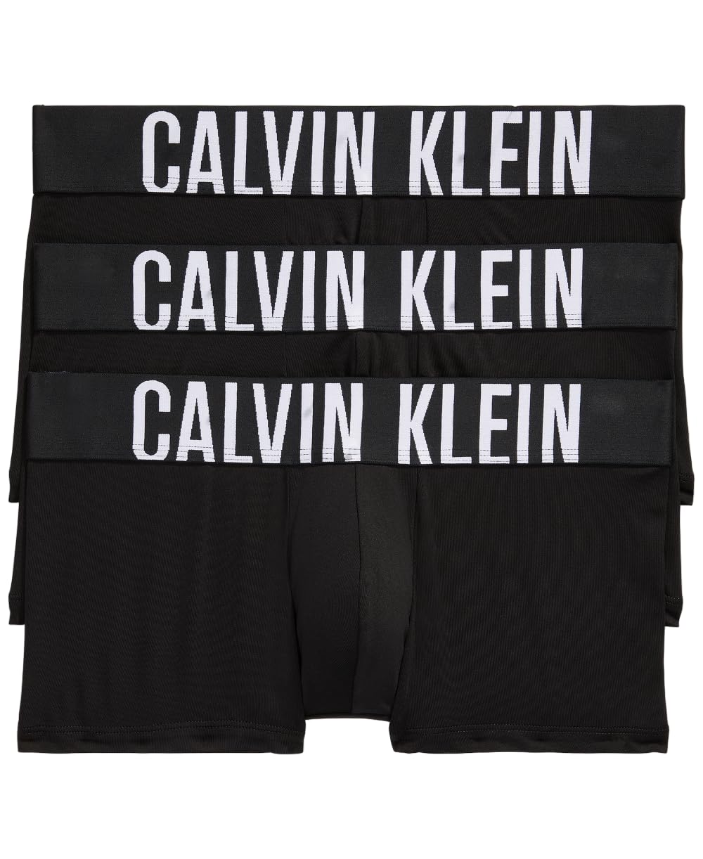 Foto 1 | Trunk Calvin Klein Intense Power Para Hombre, Paquete De 3 Unidades, Talle Bajo - Venta Internacional.