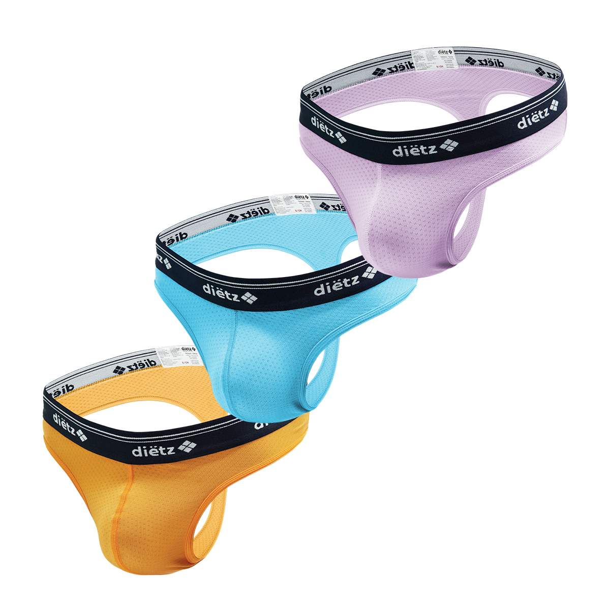 3 Pack Tanga Piuma Diëtz Multicolor