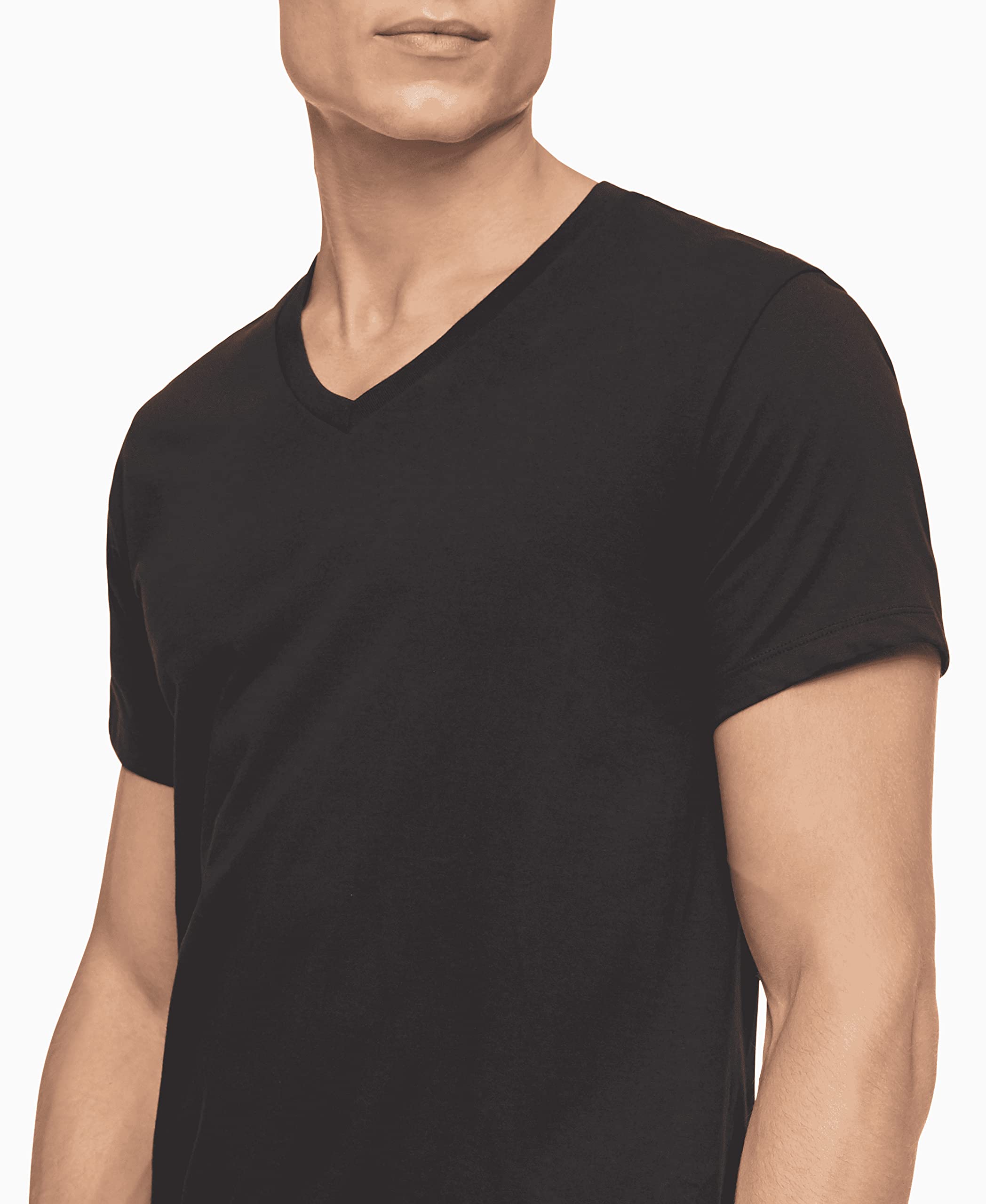 Foto 4 pulgar | Camiseta Calvin Klein Negra para Hombre 5 Piezas - Venta Internacional