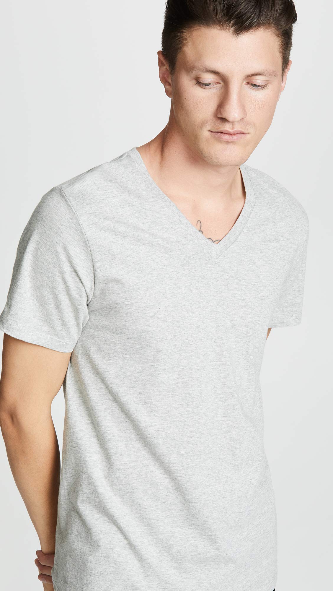 Foto 7 pulgar | Camiseta Calvin Klein Cotton Classics con Cuello V para Hombre - Venta Internacional