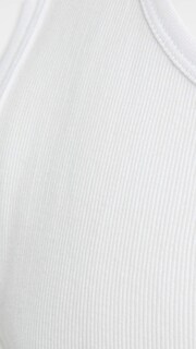 Foto 4 | Camiseta sin Mangas Calvin Klein Blanca Algodón para Hombre - Venta Internacional
