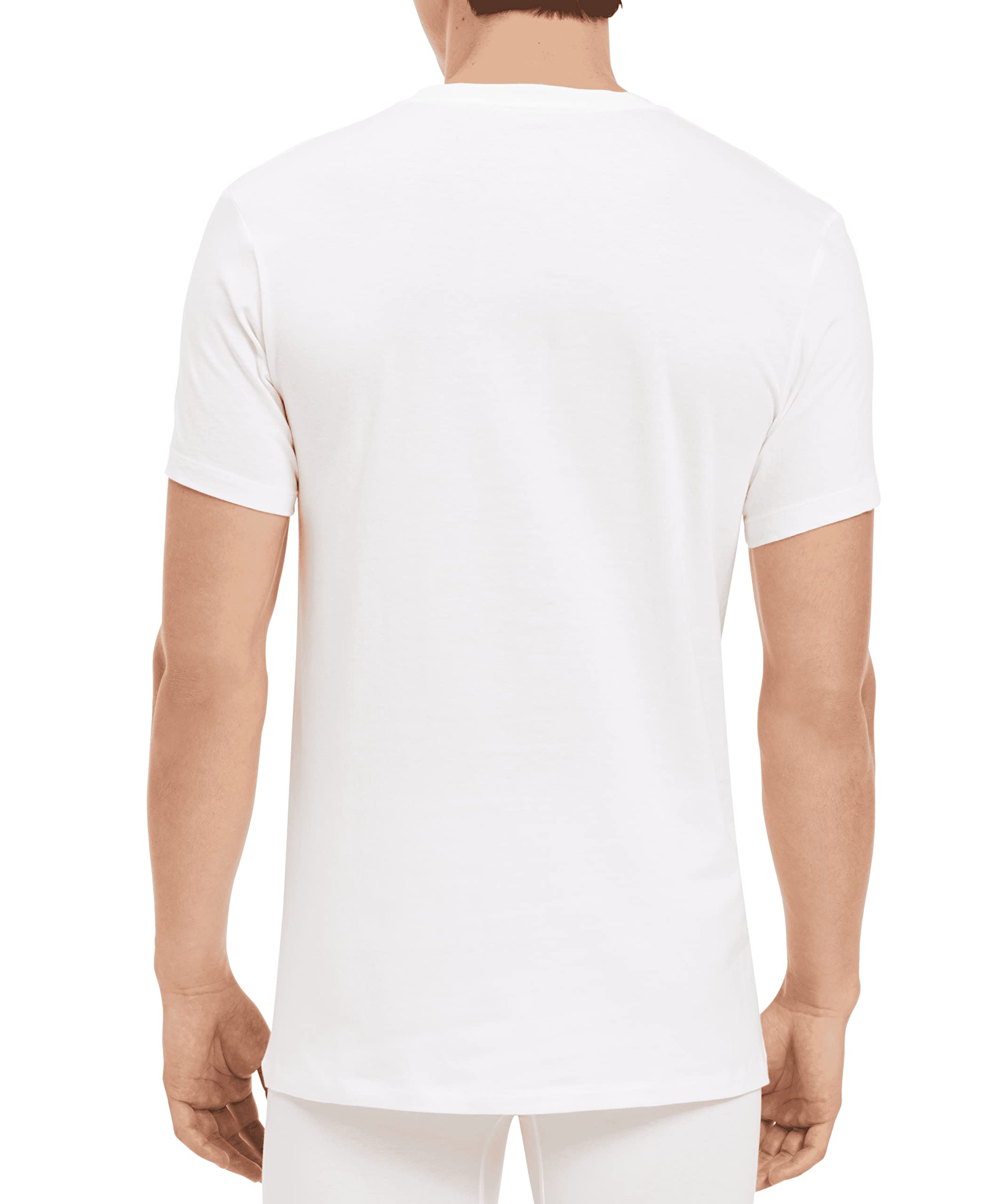 Foto 4 pulgar | Camiseta Calvin Klein Blanca para Hombre 5 Piezas - Venta Internacional