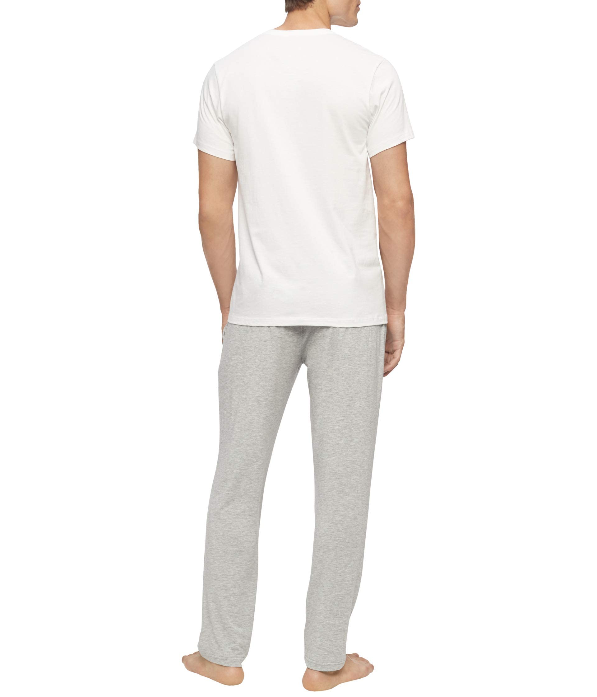 Foto 5 pulgar | Camiseta Calvin Klein Blanca para Hombre 5 Piezas - Venta Internacional