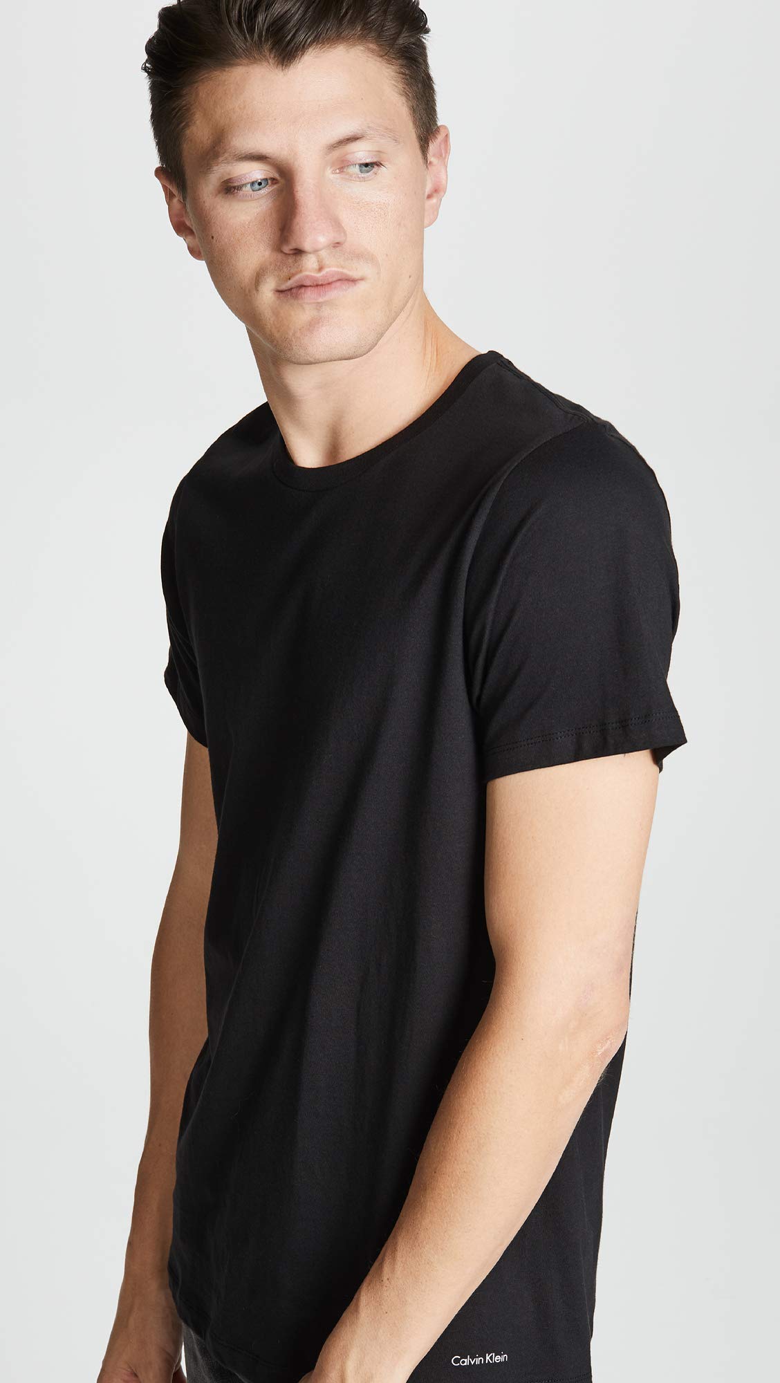 Foto 7 pulgar | Camisetas Calvin Klein Negras para Hombre 3 Piezas - Venta Internacional