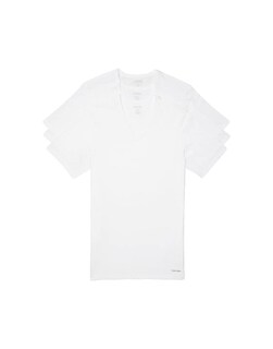 Foto 1 | Camiseta Calvin Klein de Algodón Clásica Corte Ajustado Cuello en V para Hombre - Venta Internacional
