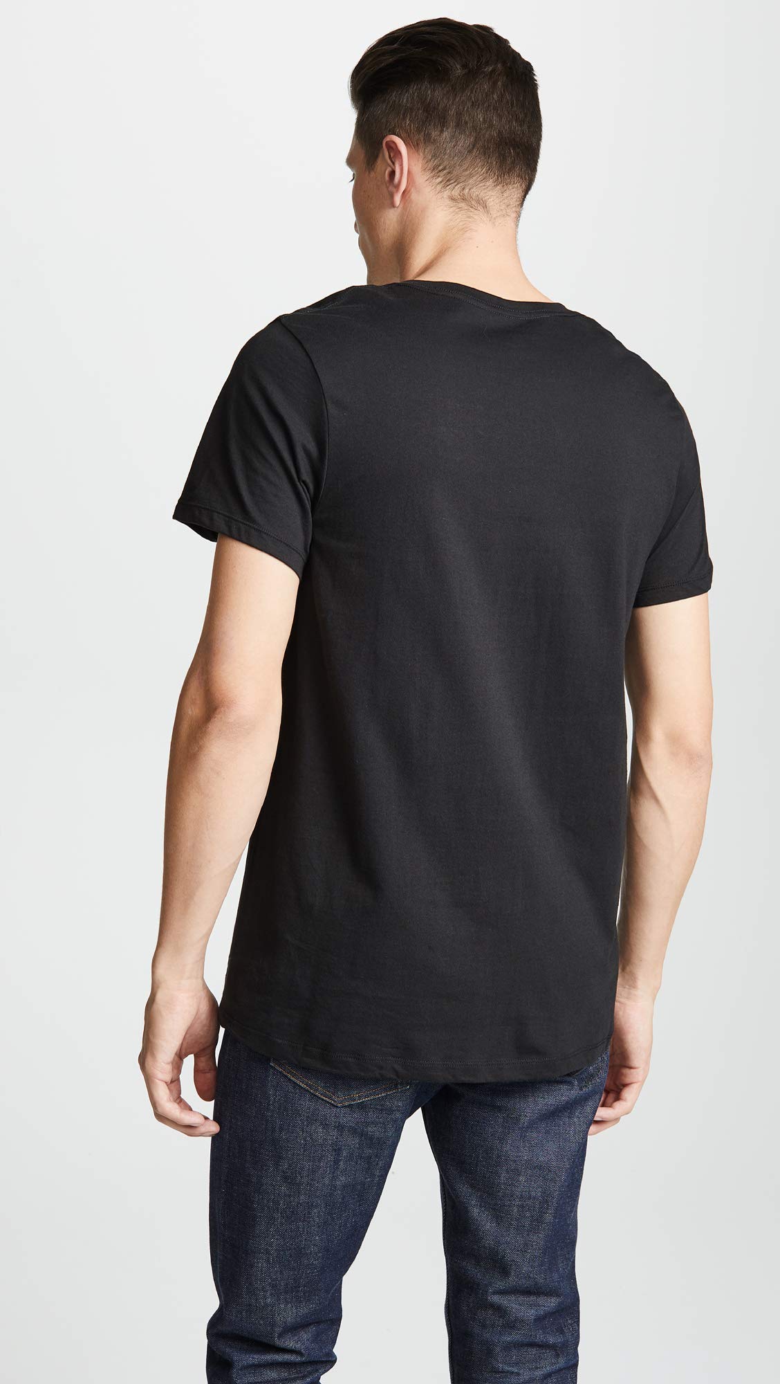 Foto 2 | Camisetas Calvin Klein Negras 3 Piezas para Hombre-Venta Internacional